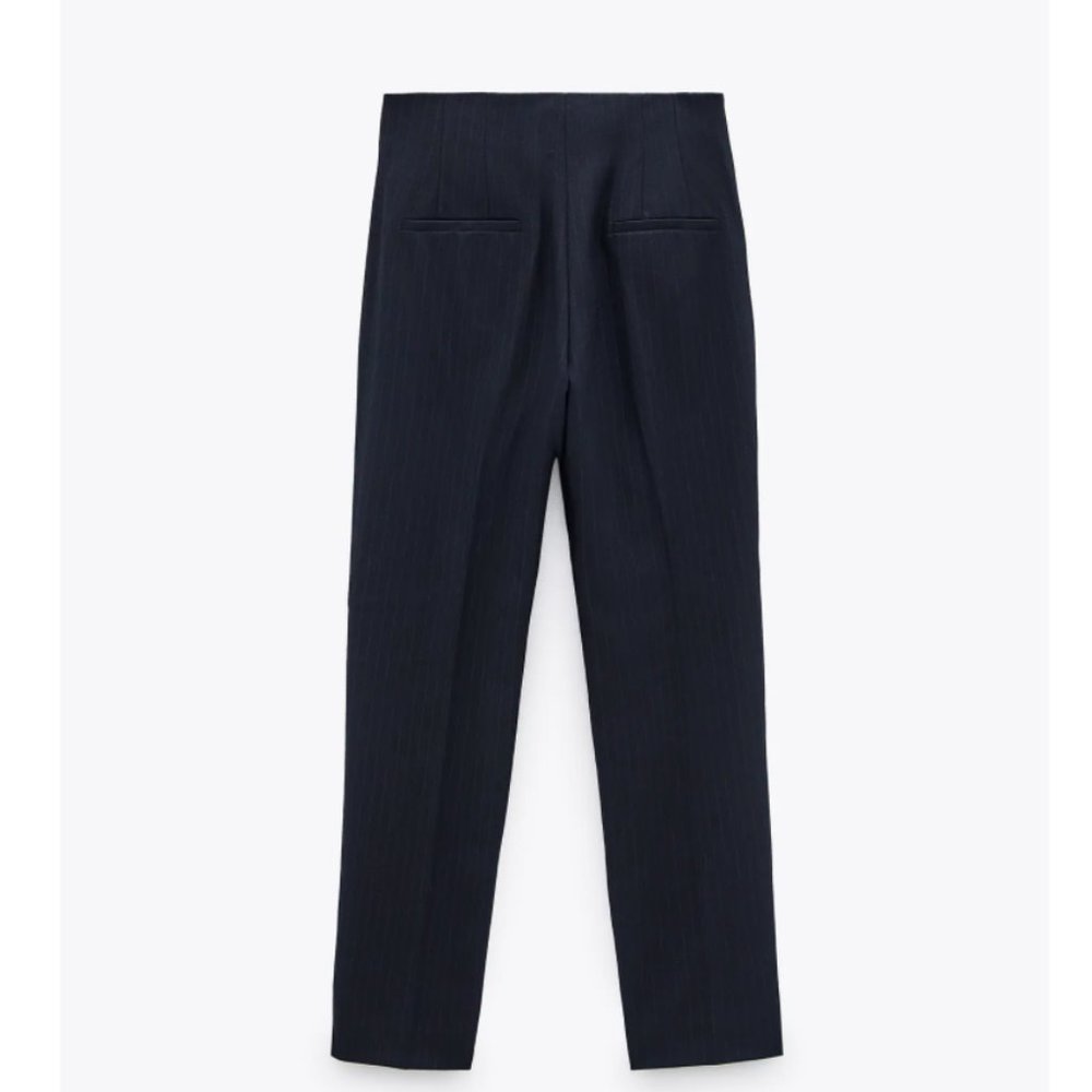 ZARA STRETCH MODERN HIGH WAIST PANT TROUSERS